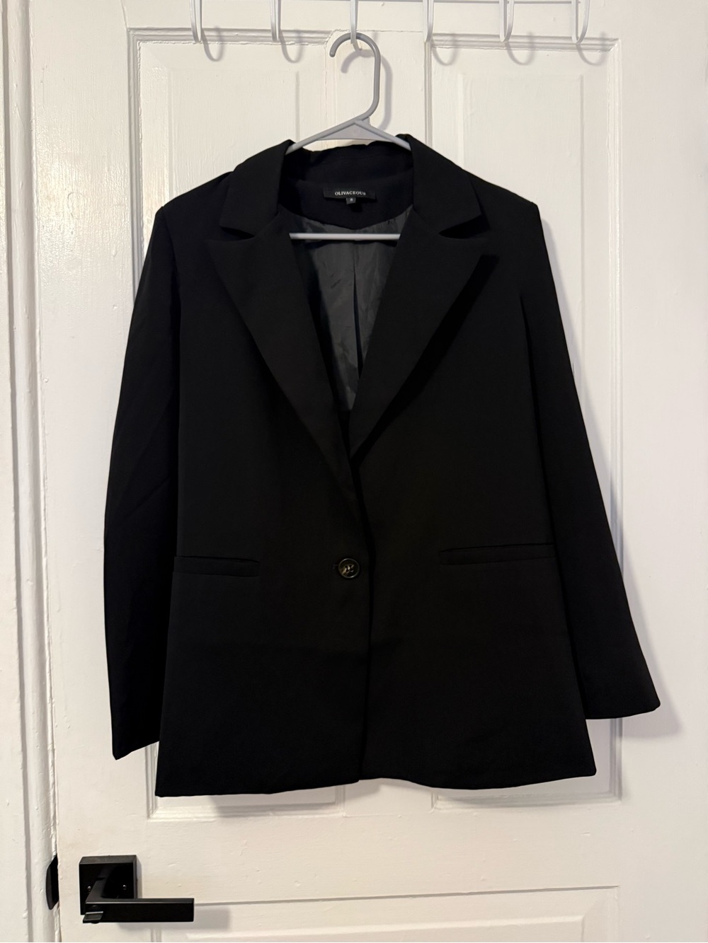 Olivaceous Black Blazer